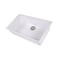 Nantucket Sinks Large Single Bowl Undermount Granite Composite White PR3018-W - alternate 2